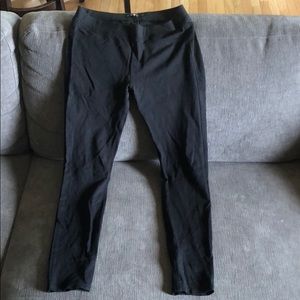 7 for All Mankind Black Leggings